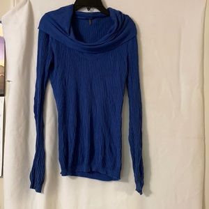Poof! Small Royal Blue Sweater